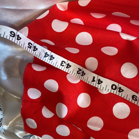 Minnie Polka Dots Cotton Fabric BY the YARD! 4 continuous yards ❤️❤️ - Picture 3 of 5